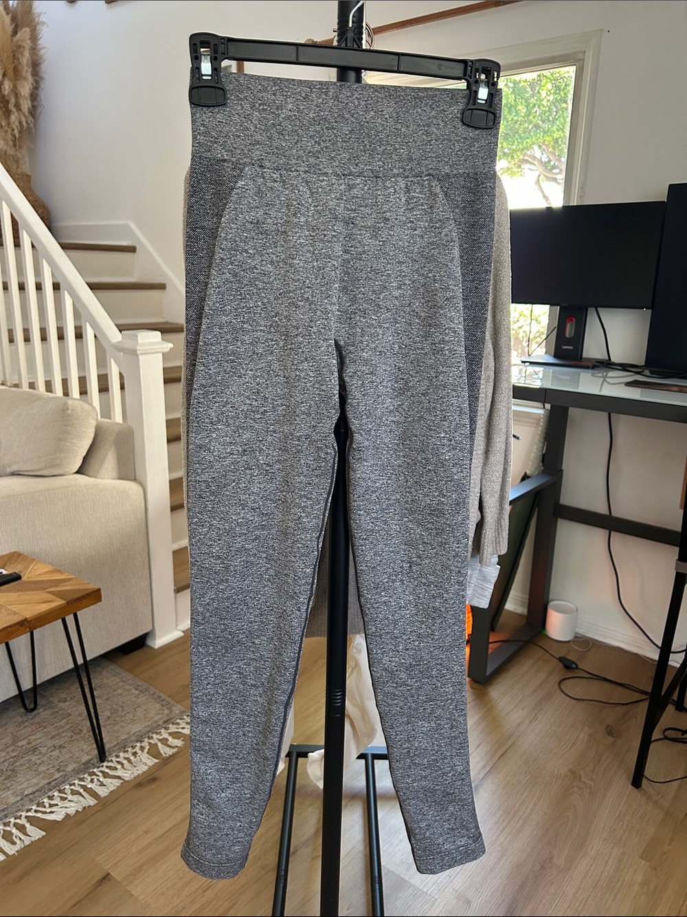 Gymshark Leggings. 12” waist. 28” inseam. No front seam. See description